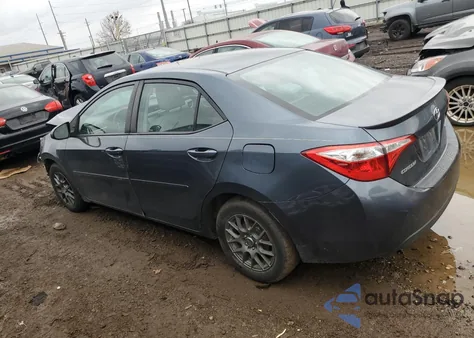 2015 Toyota Corolla Eco z USA, uszkodzony, nr VIN 2T1BPRHE5FC447480